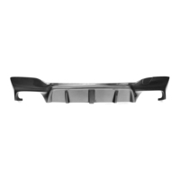 Diffuseur arrière en fibre de carbone style 3D pour BMW F90 M5 2018-2022 avec séparateur de pare-chocs arrière