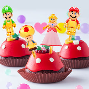 Palillos de dientes de princesa de dibujos animados dorados, nueva fiambrera de plástico creativa, tenedor de fruta Bento, palillo, comidas para niños de longitud personalizada - Product Image 1