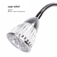 Lampes de culture LED Joystar à 4 têtes pour plantes d'intérieur en pleine floraison avec trépied réglable de 57 pouces et minuterie 4/8/12H