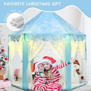 Tente de jeu pour enfants en forme de château de princesse, <span class=keywords><strong>jouet</strong></span> d'intérieur, vente en gros - Product Image 4