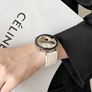 Cinturino per Orologio in Pelle con Fibbia Magnetica Pieghevole per <span class=keywords><strong>Huawei</strong></span> GT6 GT5 GT4 <span class=keywords><strong>GT3</strong></span> <span class=keywords><strong>Pro</strong></span>, Cinturino Sostitutivo in Pelle Premium - Product Image 4