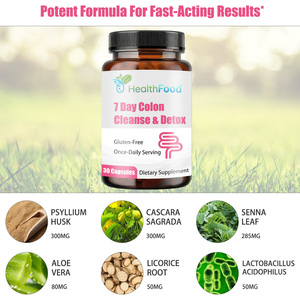 OEM ODM 7Day Colon Cleanse and Detox Capsules with Senna Leaf Support Digestive Health 7Day Colon Cleanse and Detox Capsules - Product Image 6