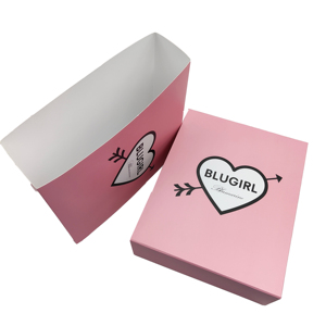 Caja de papel recubierta biodegradable plana plegable OEM caja de embalaje cosmética para el cuidado de la piel caja de embalaje de regalo de San Valentín hecha a mano - Product Image 2