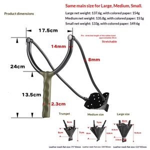 Resortera <span class=keywords><strong>Kuno</strong></span> TG03 con revestimiento de caucho TPR para lanzamiento de cebo a larga distancia y punto fijo, equipo de pesca para exteriores. - Product Image 2
