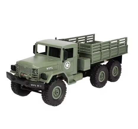 WPL B16 1:16 6WD 2,4 г внедорожный военный грузовик RC автомобильный гусеничный RTR экспертный уровень включает Пульт дистанционного управления