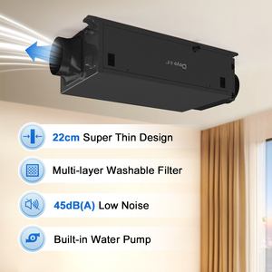เครื่องฟอกอากาศแบบพกพา DY-C50DZ 50 ลิตร ควบคุมผ่าน WiFi สำหรับทั้งบ้าน พร้อมฟังก์ชั่นลดความชื้นในอากาศแบบติดเพดาน - Product Image 3