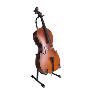 Großhandel Cello-Ständer Raises Hochwertiger Cello-Ständer Stellen Sie einen vertikalen Cello-Ständer auf