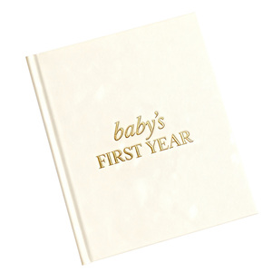 <span class=keywords><strong>Album</strong></span> de bébé personnalisé avec couverture en lin, couverture rigide, journal de souvenirs, journal des étapes importantes, premier anniversaire du bébé, papier offset - Product Image 3