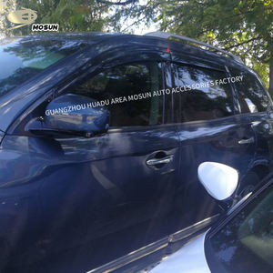 MOSUN Visor Jendela untuk NISSAN <span class=keywords><strong>PATHFINDER</strong></span> R52 2013-2022 Auto Vent Visor Pelindung Cuaca Deflektor Penahan Angin Penjaga Hujan - Product Image 6