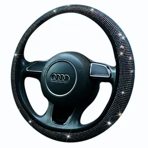 Automotive interior manufacturers directly supply GM, can customize hot drill, elastic and beautiful steering wheel cover