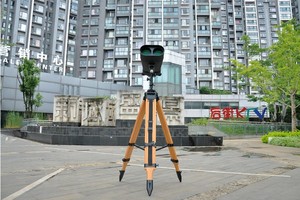 Version améliorée 65 avant-poste de jumelles à fort grossissement de 100mm Télescope d'observation des oiseaux et des étoiles pour le camping - Product Image 4