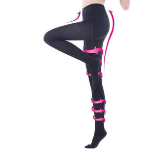 Collants <span class=keywords><strong>de</strong></span> compression médicaux pour femmes professionnelles, 23-32 mmHg, à gradient, en nylon, <span class=keywords><strong>classe</strong></span> <span class=keywords><strong>2</strong></span> - Product Image 3