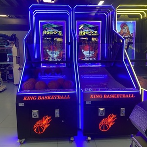 Machine <span class=keywords><strong>de</strong></span> jeu <span class=keywords><strong>de</strong></span> basket-ball à pièces avec <span class=keywords><strong>platine</strong></span> porte-bonheur - Product Image 5