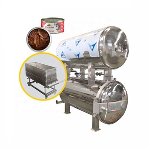 Olla de Esterilización a Vapor Automática de Alta Temperatura Personalizada para Alimentos Enlatados, en Oferta - Product Image 1