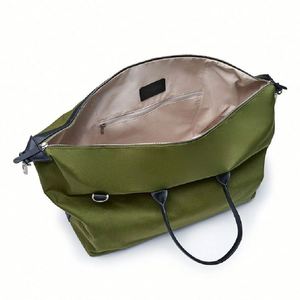 Bolsa de Viaje Oxford Vintage de Gran Capacidad, Bolsa de Lona con Cierre de Cremallera Oxford Personalizada, Estilo Moderno para Hombre y Mujer - Product Image 4