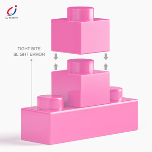 Chengji tự làm ngôi nhà mơ ước nhà nhỏ khối xây dựng mô hình lắp ráp 614 cái khối xây dựng hoạt hình nhà nhỏ đồ chơi - Product Image 3