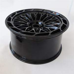 PCD 5x120mm forgiatura su misura ruote in alluminio lucido nero pittura <span class=keywords><strong>cerchi</strong></span> ruota realizzati in alta qualità e Design personalizzato cerchio - Product Image 6