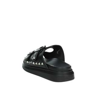 Pantuflas Bajas para Mujer SASS240752 Negras Cómodas para Usar en Interiores - Product Image 2