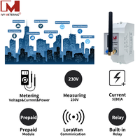 Compteur d'énergie EM114039-02 Lorawan avec comptage net en mode prépayé certifié Mid