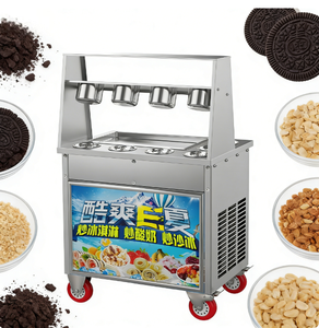 Machine à glace roulée frite de haute qualité Thaïlande, machine à glace frite Malaisie - Product Image 1