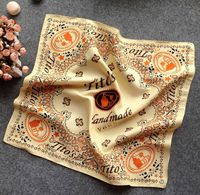 Penutup Kepala Bersepeda Kustom Grosir, Gaiter Leher Persegi, Syal Sutra, Penutup Kepala Ajaib, Syal Persegi, Bandana Katun Persegi untuk Dijual