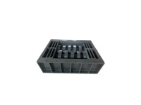 Châssis de boîte de chambre de déchiquetage à haute résistance de fabricants chinois de haute qualité pour déchiqueteuse à double axe