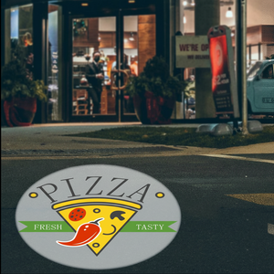 TMUT Garden Hotel Pizza Restaurant Waterproof Logo Led Gobo <b>Projector</b> 100w Outdoor Advertising <b>Projector</b> <b>Light</b> - Product Image 1