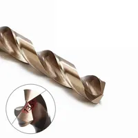Jeu de forets hélicoïdaux en cobalt M35 à queue droite HSS-Co pour l'ouverture de trous dans l'acier inoxydable, le métal, le fer et le bois