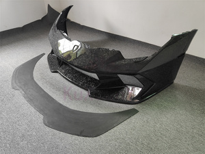 Ventes directes d'usine pare-chocs avant en fibre de carbone à grain forgé de style Vorsteiner pour kit carrosserie <span class=keywords><strong>Lamborghini</strong></span> Huracan LP580 LP610 - Product Image 3