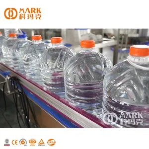 Machine automatique d'emballage de bouteilles d'eau, prix 3-15L, grand baril, Machine de remplissage d'eau minérale en bouteille, usine