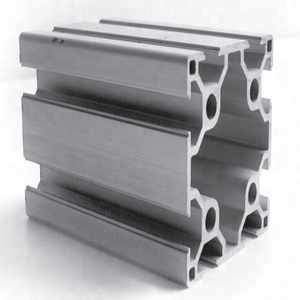 Moldura de extrusão de alumínio industrial com fenda 8080 t prata anodizada preço barato por atacado grande estoque - Product Image 6