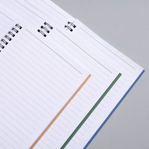 <b>Spiral</b> <b>Bound</b> Creative Retro Kraft Paper <b>Notebook</b> Exquisite and Cute Note-Taking Customized Plan <b>Notebook</b> - Product Image 2