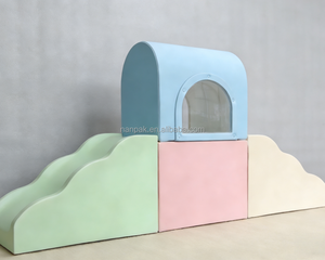 Nanpak - Equipo de Juegos Interior/Exterior Blanco para Niños, Sensorial, con Túnel Transparente, Tobogán Giratorio, Juegos Blandos para Fiestas y Alquiler de Eventos - Product Image 5
