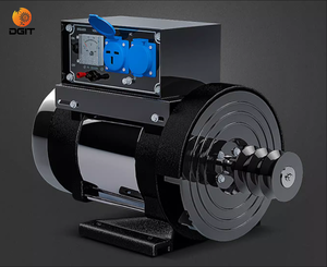 Generator Set 3KW 5KW 6KW 8KW 10 KW Single-phase With <b>Socket</b> Breaker Voltmeter <b>12v</b> Output 220V Full Copper 380V Home DG9992 Gene - Product Image 4