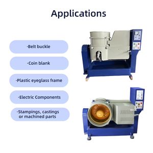 120L geräuscharme Metall verarbeitung Rosten tfernung Überholung Zentrifugalscheiben-End bearbeitungs maschine - Product Image 2