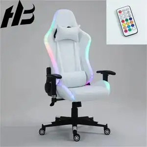 Der bequemste RGB-Gaming-Stuhl Chinese Gaming Chair Benutzer definiertes Logo Einstellbare Helligkeit Farb abstimmung