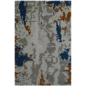 Alfombra Vortex con Diseño Desgastado, Rectangular, Antideslizante, para Decoración de Pisos, para Hogar y Hoteles - Product Image 1