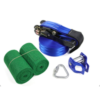 Tyroliennes personnalisées pour enfants Jouets de plein air Kits de poulies Équipement de tyrolienne pour arrière-cours