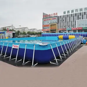 Chine Professionnel Fabricant Préfabriqué Pliant Cadre En Acier Piscine