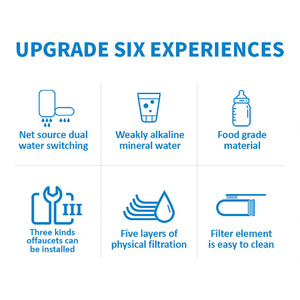 فلتر مياه صنبور مركب من السيراميك ، تركيب سهل لنظام تنقية المطبخ - Product Image 5