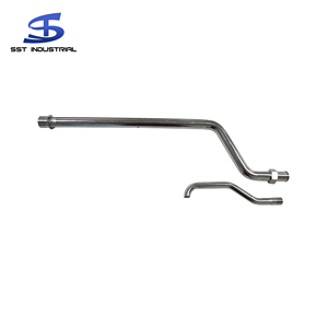 ท่อแลกเปลี่ยนความร้อนคุณภาพสูง ข้อต่อข้องอเหล็กกล้าไร้สนิม 304/316 ขนาด 1/4 นิ้ว 45 90 180 องศา แบบไร้รอยต่อ/มีรอยต่อ - Product Image 1