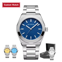 Nouvelle montre-bracelet classique décontractée de style élégant, étanche, formelle, originale, de marque, 42 mm, à quartz, pour homme, étanche