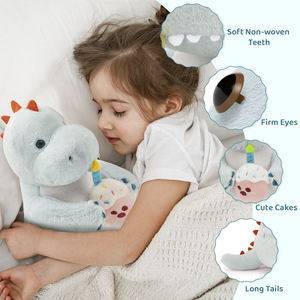 Nouvelle conception <span class=keywords><strong>de</strong></span> peluche <span class=keywords><strong>dinosaure</strong></span> bleu clair qui brille dans le noir pour les enfants, compagnon d'enfance, cadeau <span class=keywords><strong>de</strong></span> fête d'anniversaire - Product Image 3