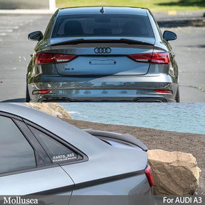 สปอยเลอร์ด้านหลังลำตัว2013-2020วัสดุคาร์บอนไฟเบอร์แท้สไตล์ M4สำหรับ RS3 S3 A3 8V - Product Image 6