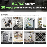 Meubles d'îlot de cuisine modulaires encastrés de luxe Goldtop, prêts à assembler, en bois massif, ensembles complets de meubles de cuisine modernes