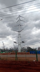 400KV điện truyền tải điện tháp cực tháp gió cực 69KV Truyền tải điện tháp thép cực - Product Image 6