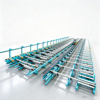 Mesa de enfriamiento de extrusión de aluminio 1100T para línea de producción de perfiles de aluminio