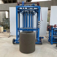 Machine automatique de fabrication de briques de contrôle pour caniveaux en ciment avec moteur 220V/380V pour équipement de fabrication de blocs et de tuyaux agricoles au Brésil