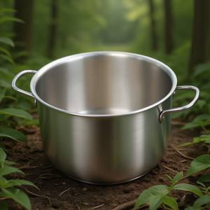 Olla de Acero Inoxidable (26cm) PLUS Cromo Brillante 152 26 - Product Image 3