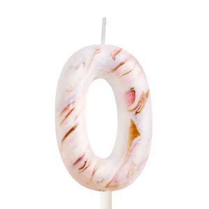 เทียนพาราฟินสีขาวดำพิมพ์ลาย เหมาะสำหรับงานฉลองอีสเตอร์และปีใหม่ - Product Image 1